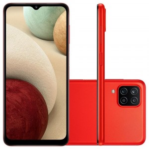 Smartphone Samsung Galaxy A12 Plus Vermelho - (DES..